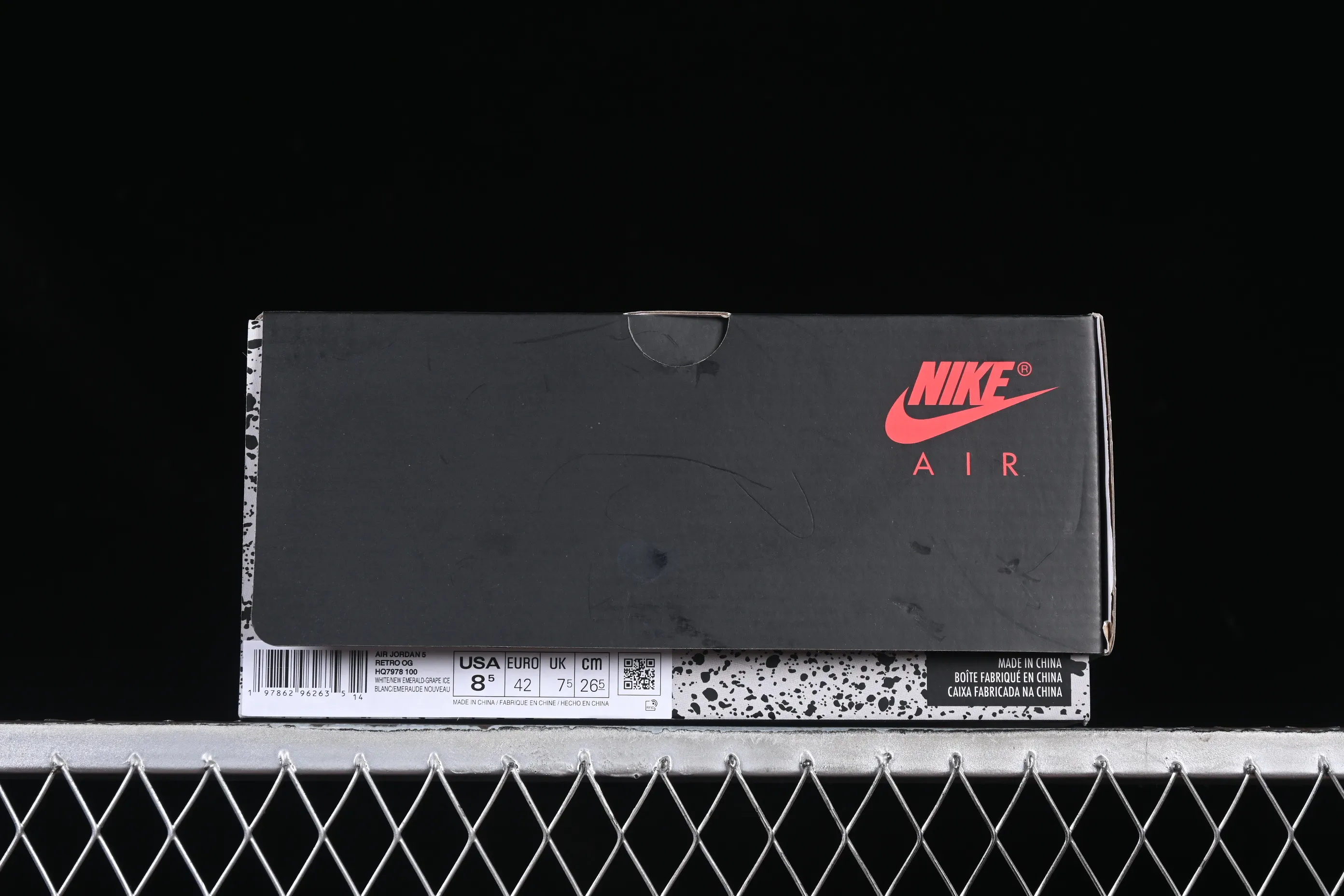 All categories Air Jordan Jordan series basketball shoes Air Jordan 5 Air Jordan 5 OG "Grape" AJ5 Joe 5 White Grape HQ7978-100